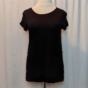 J. Jill Stretch T-Shirt Black